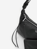SOFT COLLAR S HOBO BAG - BLACK