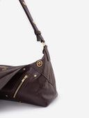 SOFT COLLAR S HOBO BAG - CHOCOLATE