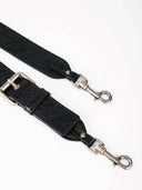 COLLAR S HANDBAG - BLACK