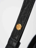 STONE S HOBO BAG - BLACK