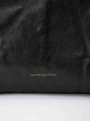STONE S HOBO BAG - BLACK