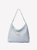 STONE L HOBO BAG - AIRY BLUE