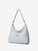 STONE L HOBO BAG - AIRY BLUE