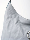 STONE L HOBO BAG - AIRY BLUE