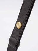 STONE L HOBO BAG - EBONY BROWN