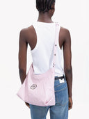 STONE L HOBO BAG - PINK