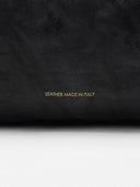 STONE M WEEKEND BAG - BLACK