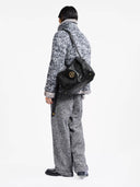 STONE L WEEKEND BAG - BLACK