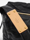 STONE M WEEKEND BAG - BLACK