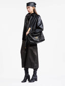 STONE M WEEKEND BAG - BLACK