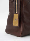 SOFT COLLAR S BOWLING BAG - CHOCOLATE