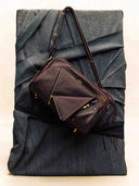 SOFT COLLAR S BOWLING BAG - CHOCOLATE