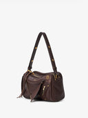 SOFT COLLAR S BOWLING BAG - CHOCOLATE