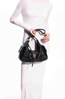 TOAST S HOBO BAG - BLACK