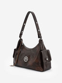 TOAST L HOBO BAG - BURNT WOOD