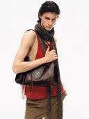 TOAST L HOBO BAG - BURNT WOOD