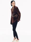 TOAST MINI HOBO BAG - BURNT WOOD