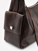 TOAST MINI HOBO BAG - BURNT WOOD