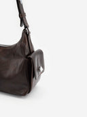 TOAST MINI HOBO BAG - BURNT WOOD