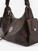 TOAST L HOBO BAG - BURNT WOOD
